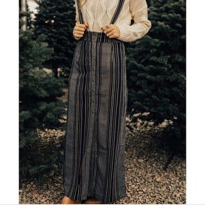 Overall Maxi Skirt